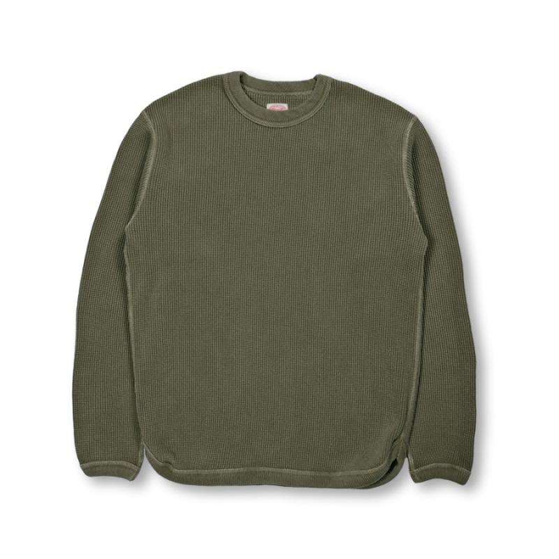 5964SP Heavyweight Waffle Longsleeve T Shirt