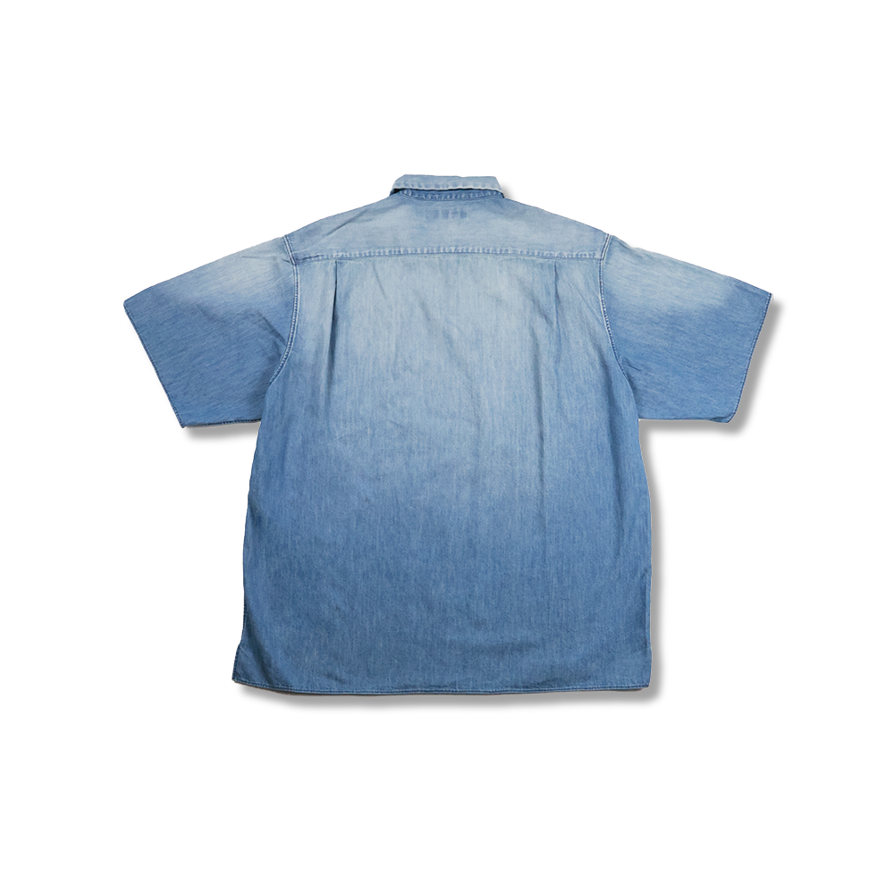 【2026SS】4100HW-2 Denim Open Collar S/S Shirt