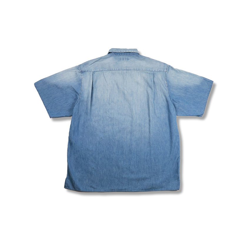 【2026SS】4100HW-2 Denim Open Collar S/S Shirt