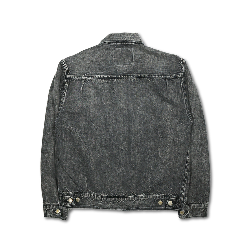 2102BKHW Type 2 Black Denim Jacket Dartford