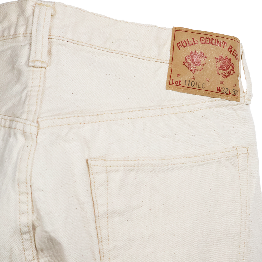 1101EC Straight Ecru Selvedge Denim【一部予約商品】