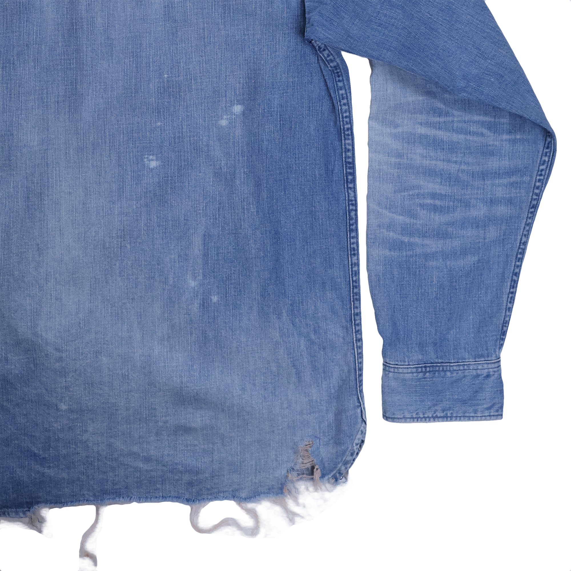 【2027SS】4890VE-27 Denim Work Shirt(Vintage Effect)