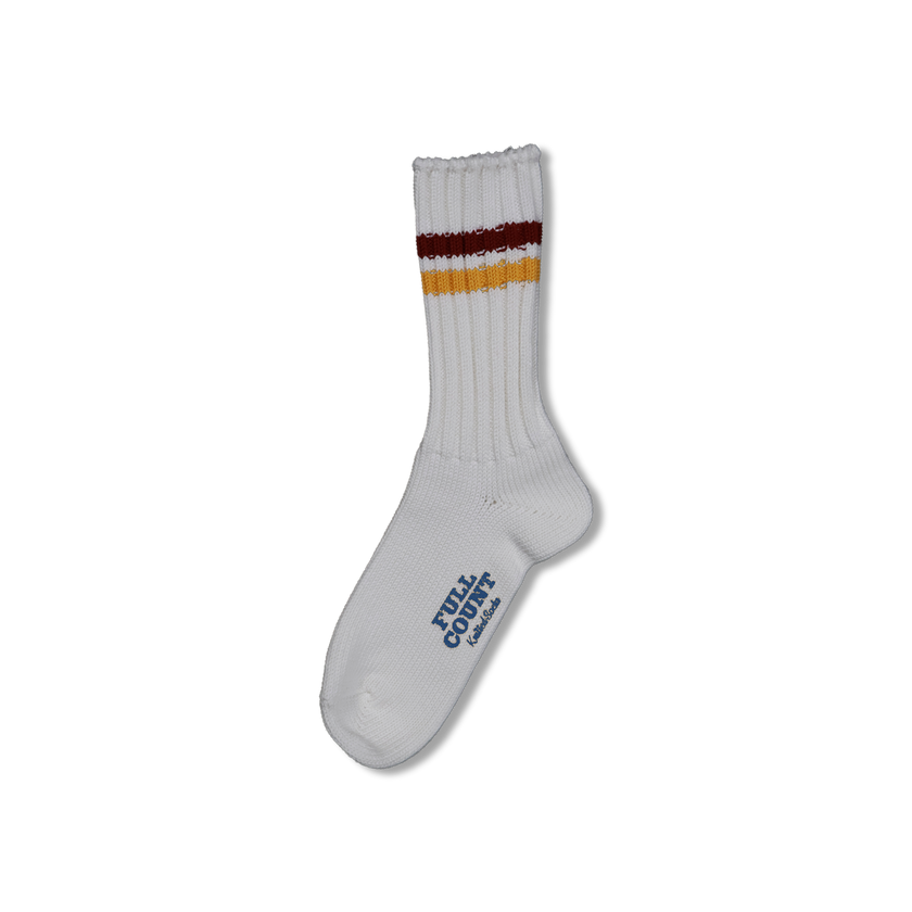 【2025SS】6110-4 Ribbed Crew Socks