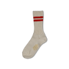 【2025SS】6110-4 Ribbed Crew Socks