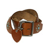 【2025SS】6214HTC Turquoise Flower Studs Belt by Zip Steve