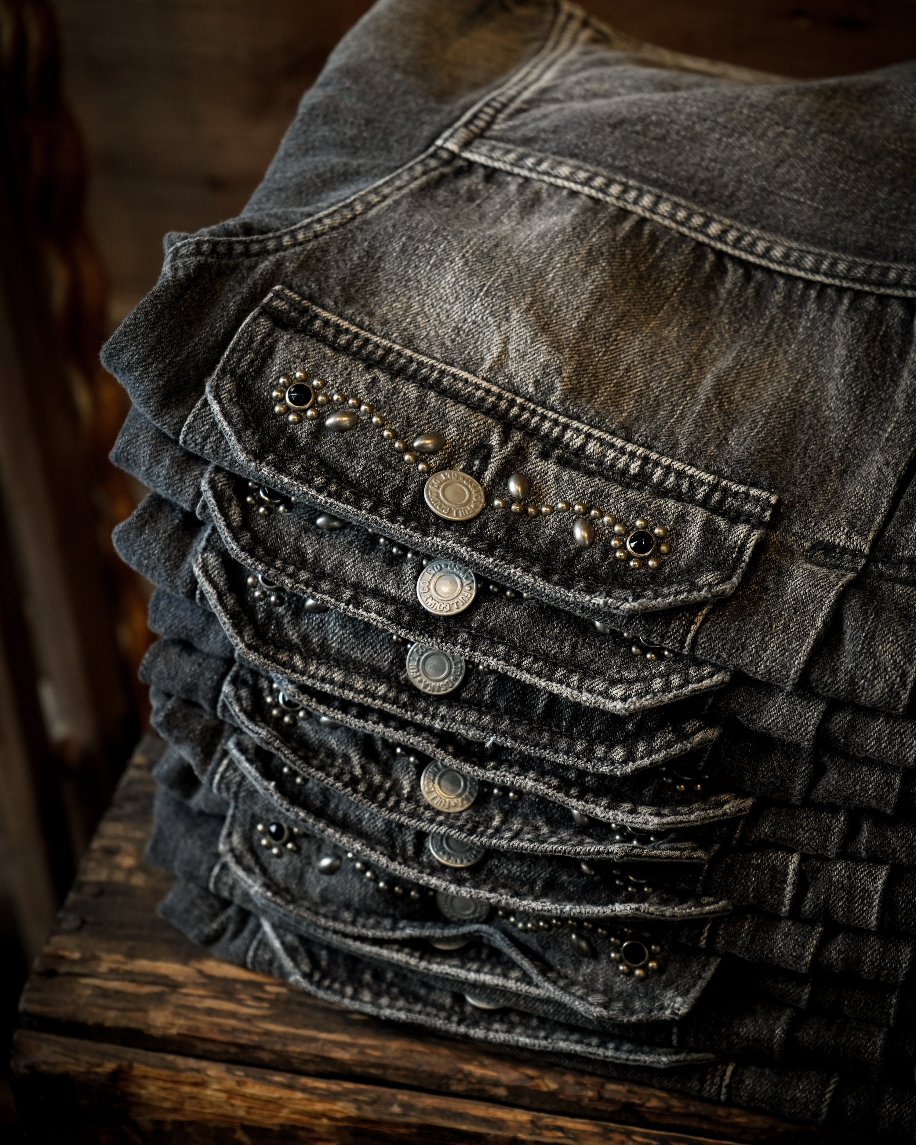 【26AW】2102BKSSHW-HTC  Type 2 Dartford On Studs by Zip Stevenson HTC