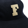 【2025AW】6843-25 6 Panel Wool Melton Baseball Cap F Patch