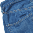 0105HS Wide Denim Stone Washed