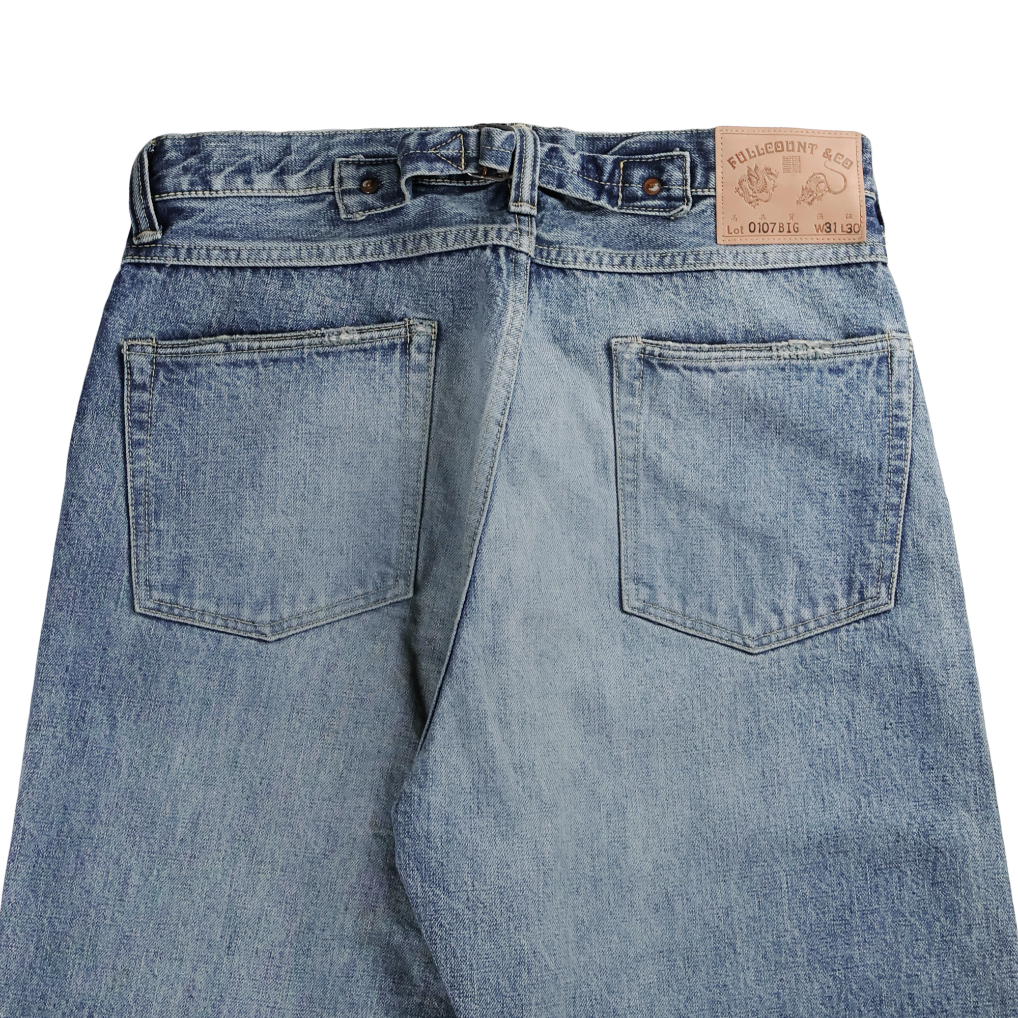 0107HWBIG-30 Blue in Green 別注 Wide Straight Denim