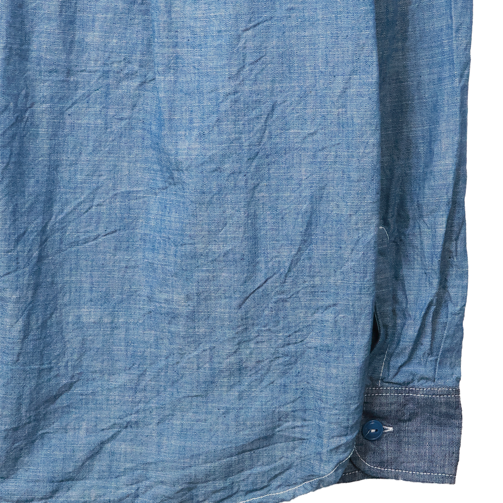 【2026SS】FU15-SH-101 Watteau Gathered Ventilated Pocket Shirt