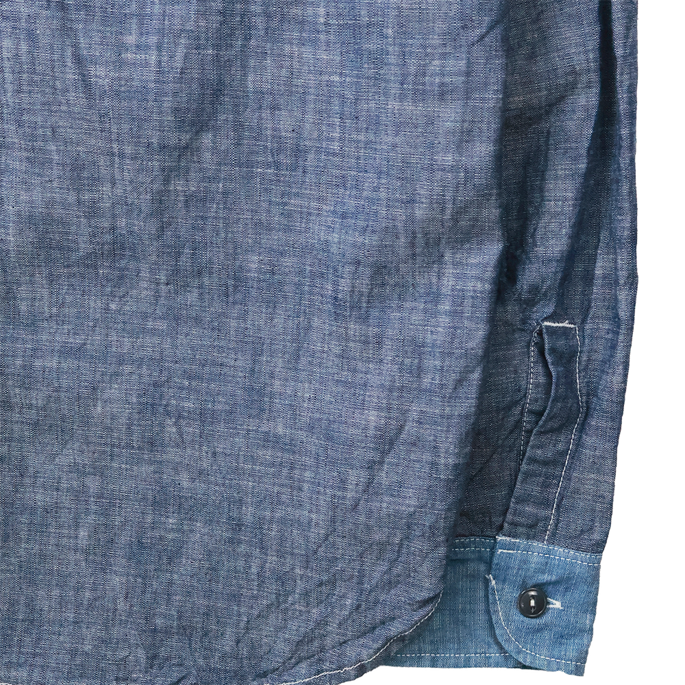 【2026SS】FU15-SH-101 Watteau Gathered Ventilated Pocket Shirt