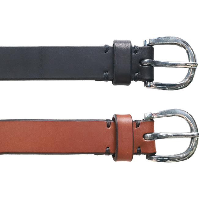 【27SS】6219 Oiled Leather Narrow Belt
