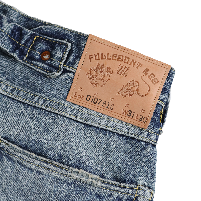 0107HWBIG-34 Blue in Green 別注 Wide Straight Denim
