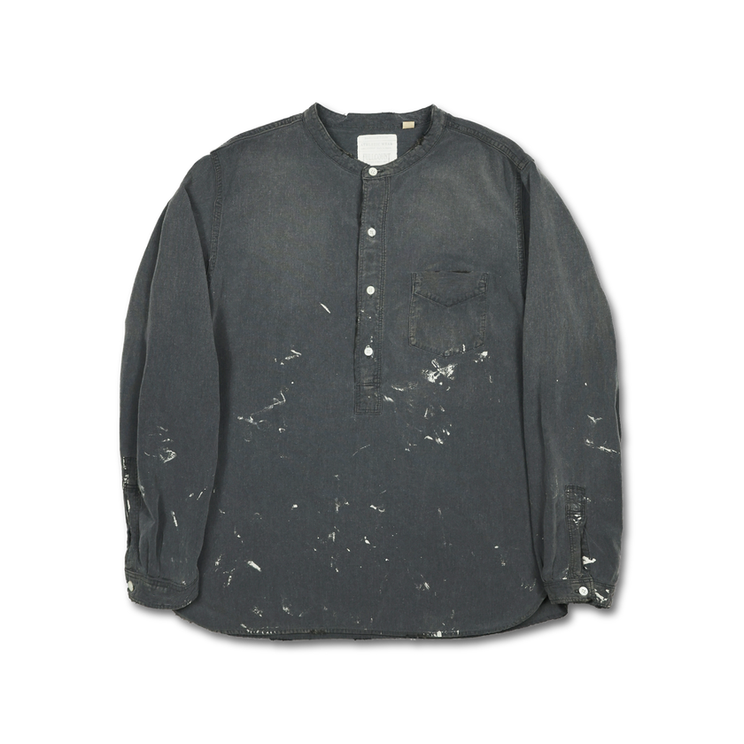 【2025SS】4900HW-SP Stand Collar Chambray Shirts ”Aging”