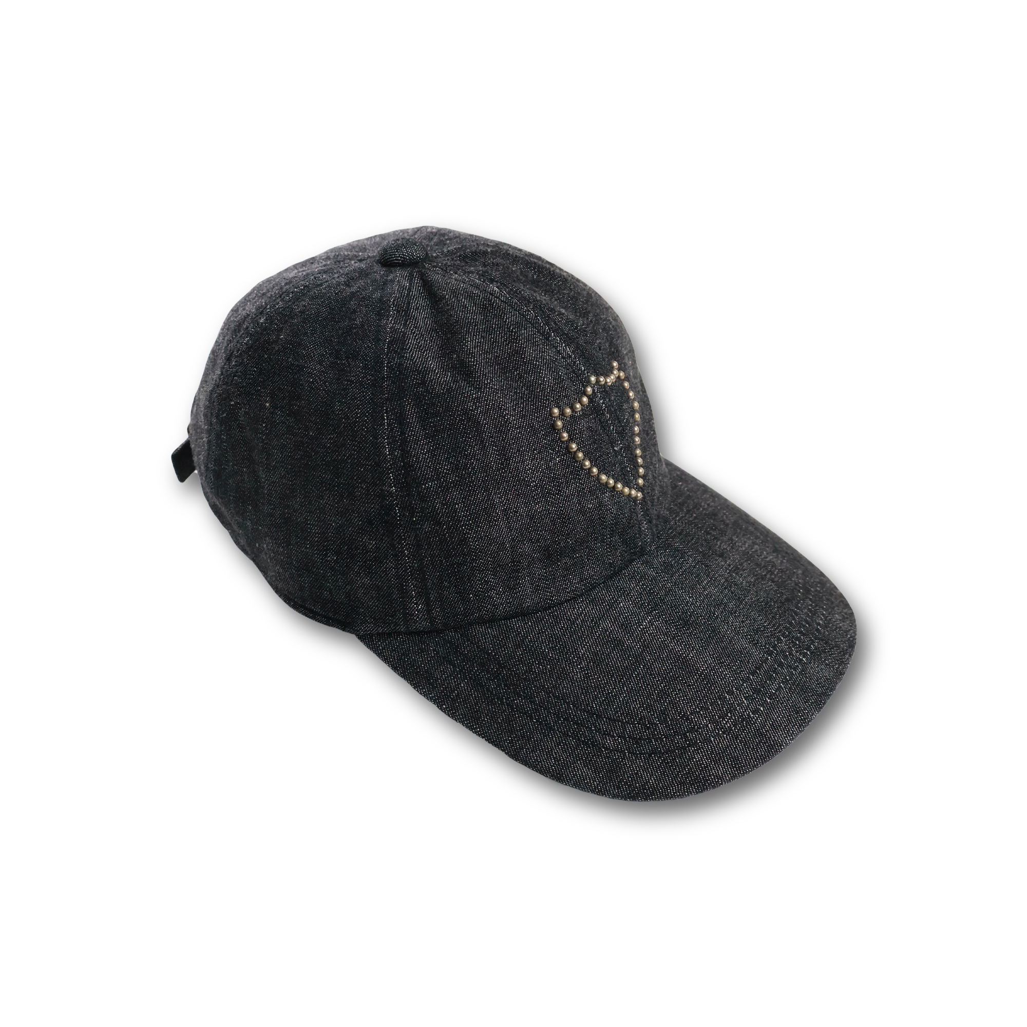 【26AW】6209HTC Black DenimCap On Studs by Zip Stevenson HTC