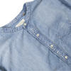 【2025SS】4900HW-SP Stand Collar Chambray Shirts ”Aging”