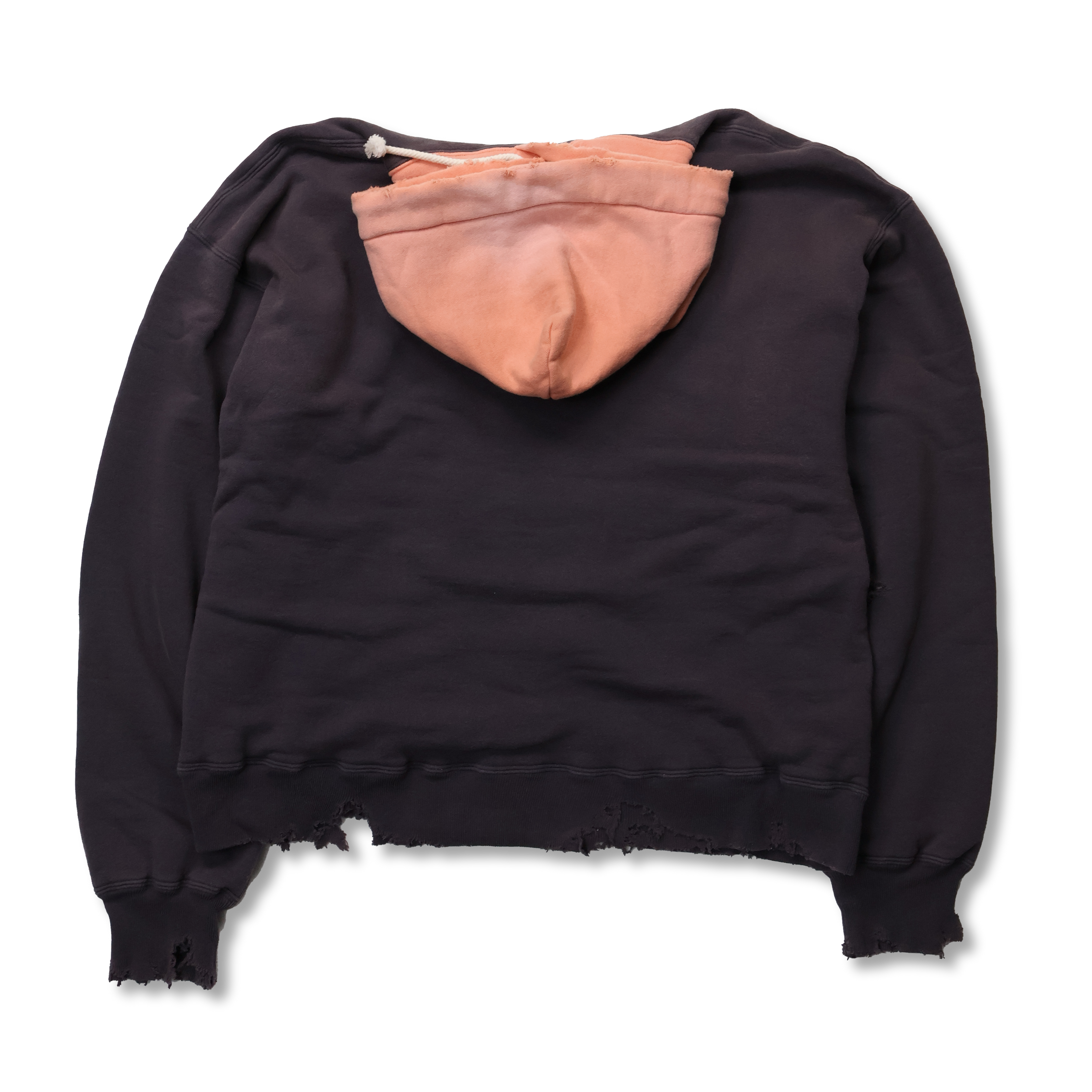 【2025AW】3770 Fading Double Face Sweat Hoodie