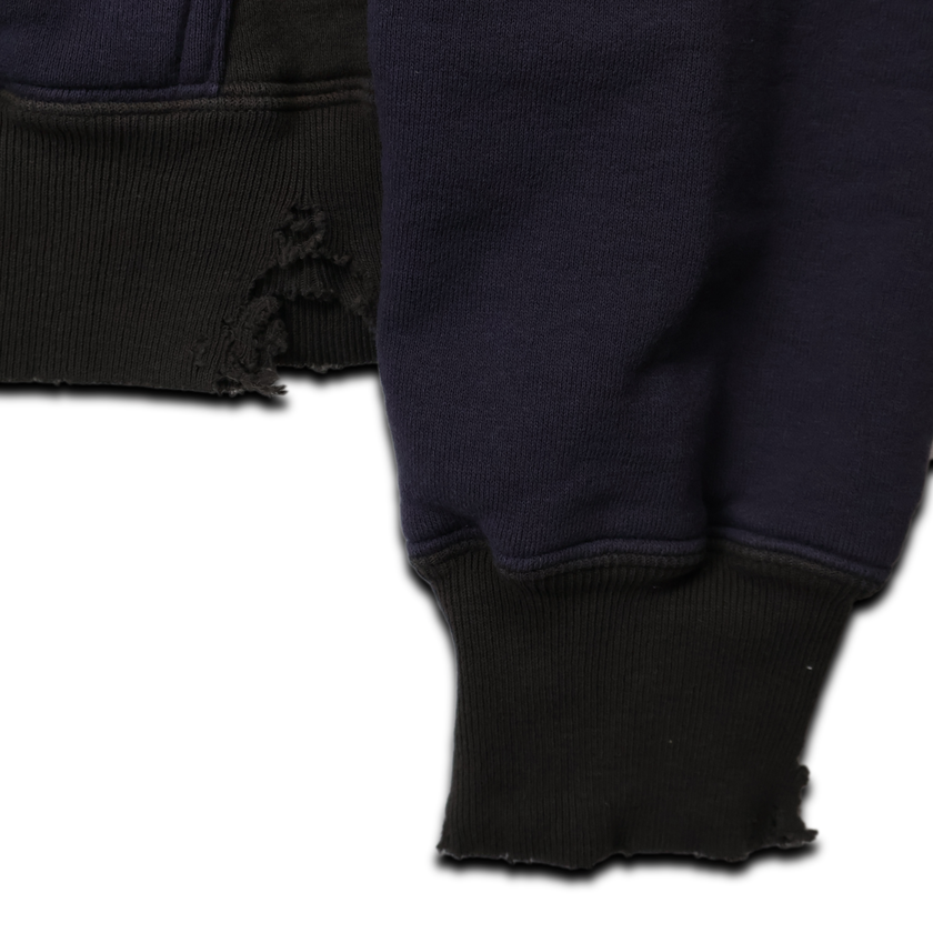【2025AW】3770-1　Fading Double Face Sweat Hoodie(damage less)