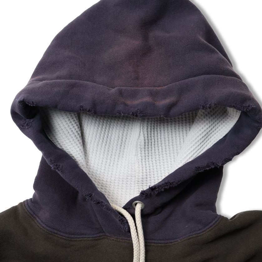 【2025AW】3770-1　Fading Double Face Sweat Hoodie(damage less)