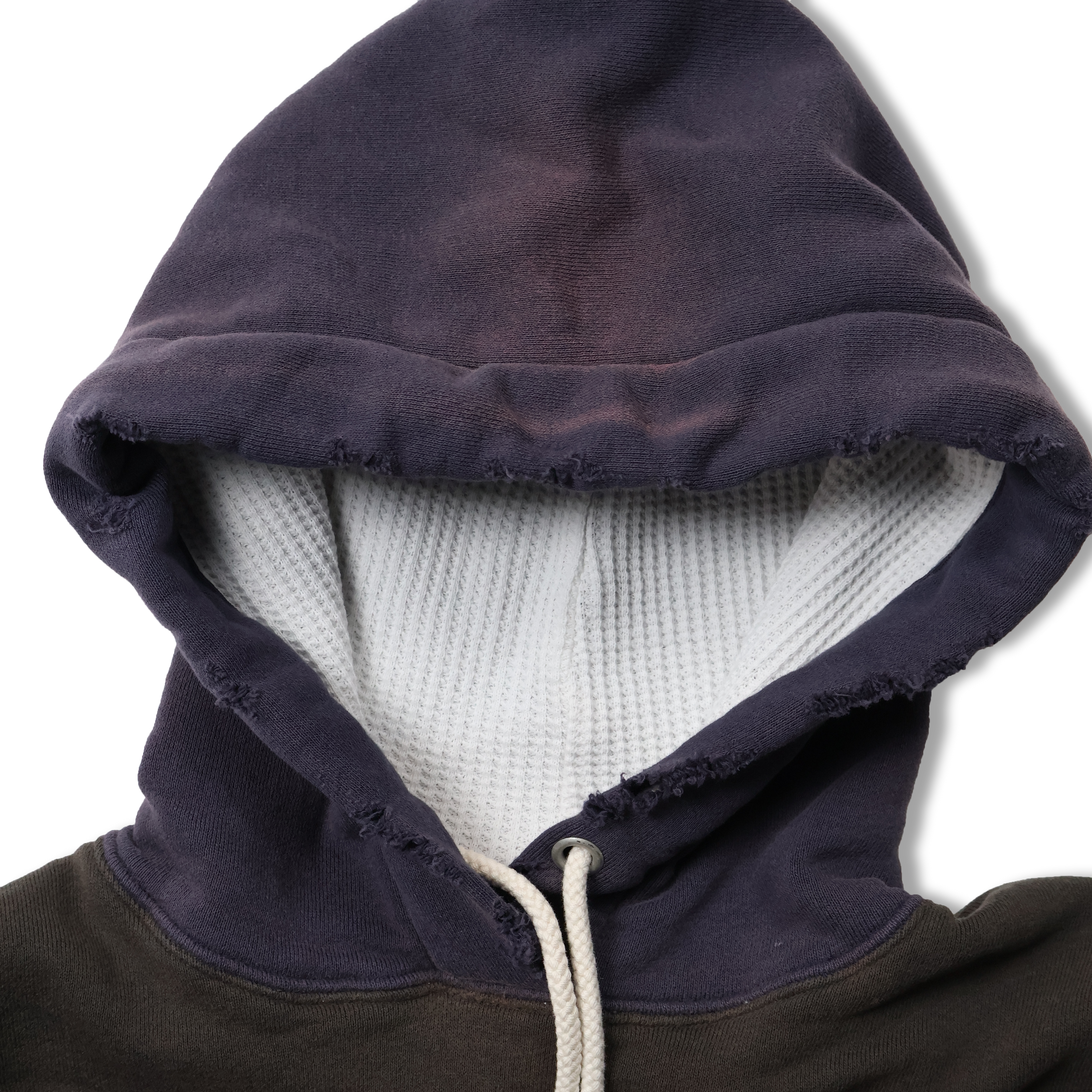 【2025AW】3770 Fading Double Face Sweat Hoodie