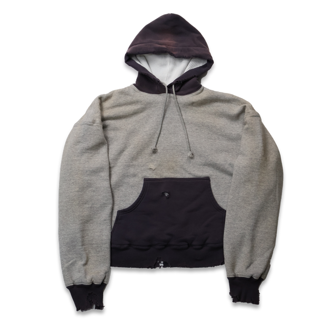 【2025AW】3770-1　Fading Double Face Sweat Hoodie(damage less)