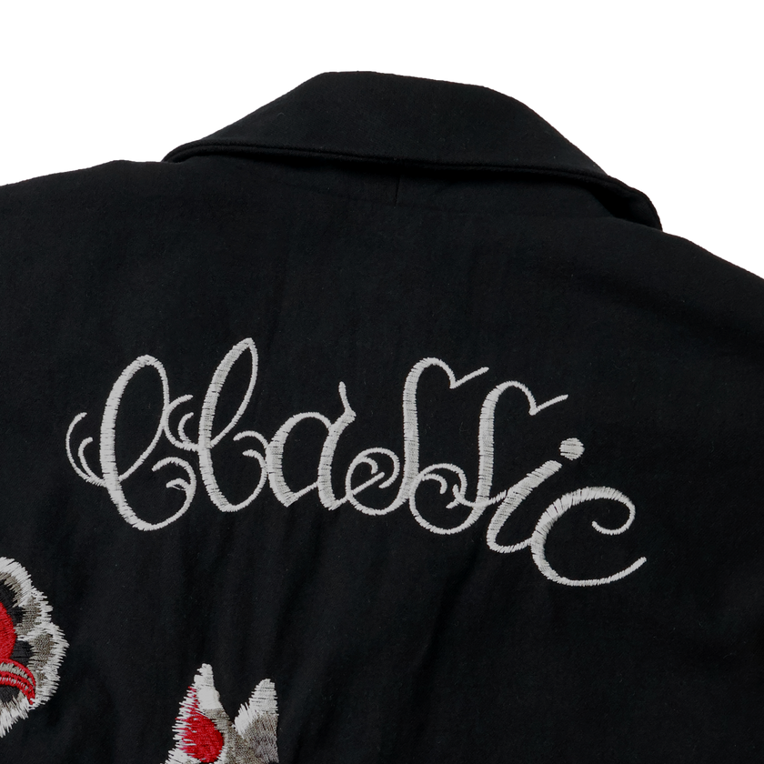 【2026SS】2054-1 Classic Tattoo Embroidery Sport Jacket Original Drawing by “HORIDAI”