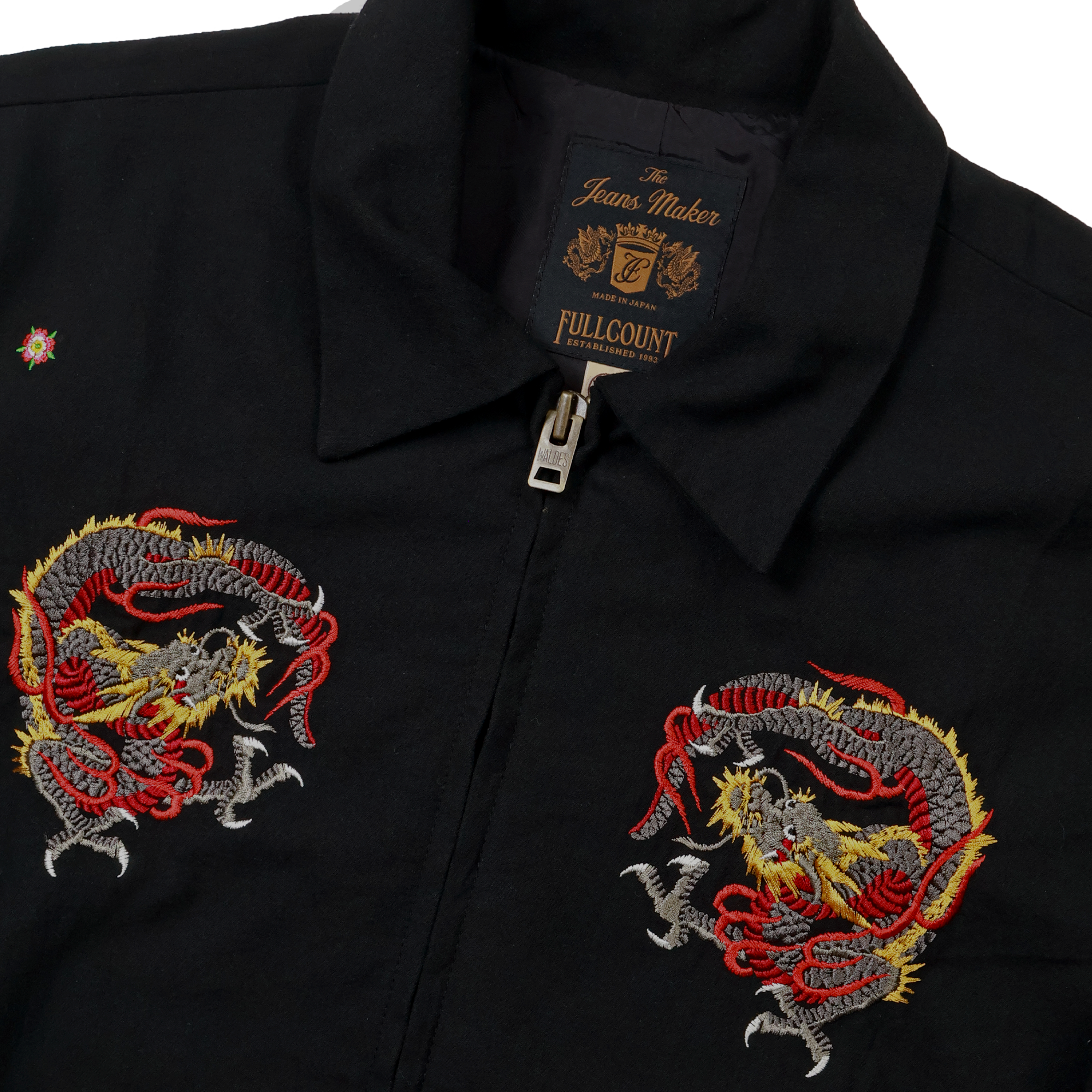 【2026SS】2054-1 Classic Tattoo Embroidery Sport Jacket Original Drawing by “HORIDAI”