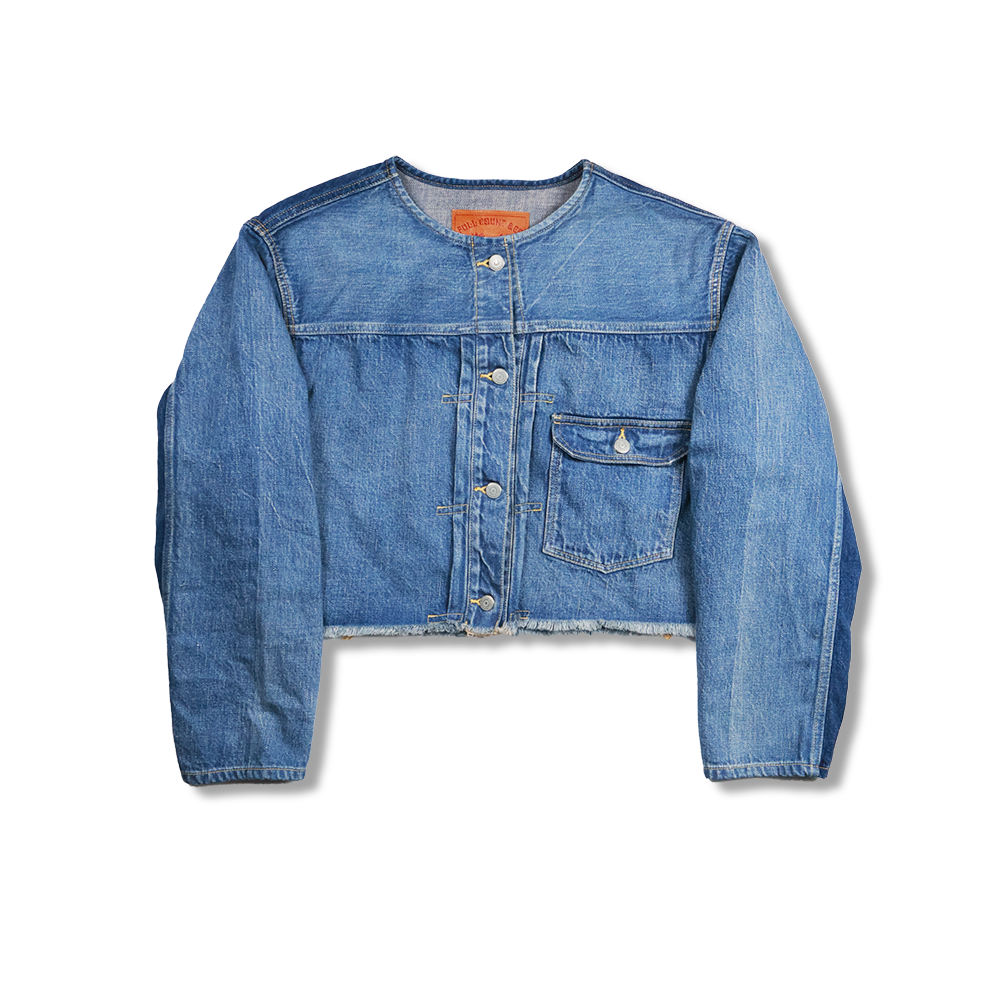 KA25-02 Cropped Type 1 Denim Jacket