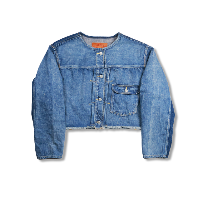 KA25-02 Cropped Type 1 Denim Jacket