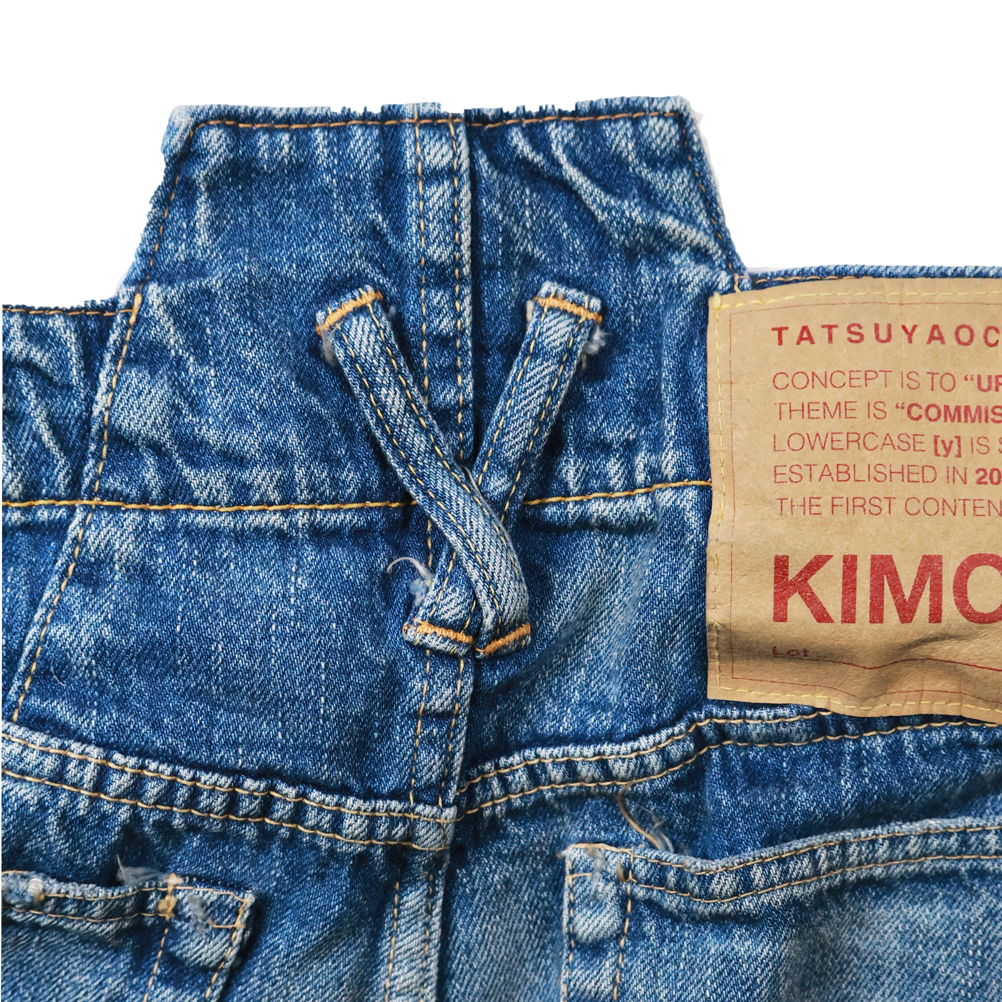 【2025SS】1001K WIde Tuck Hakama Denim KIMO NOT