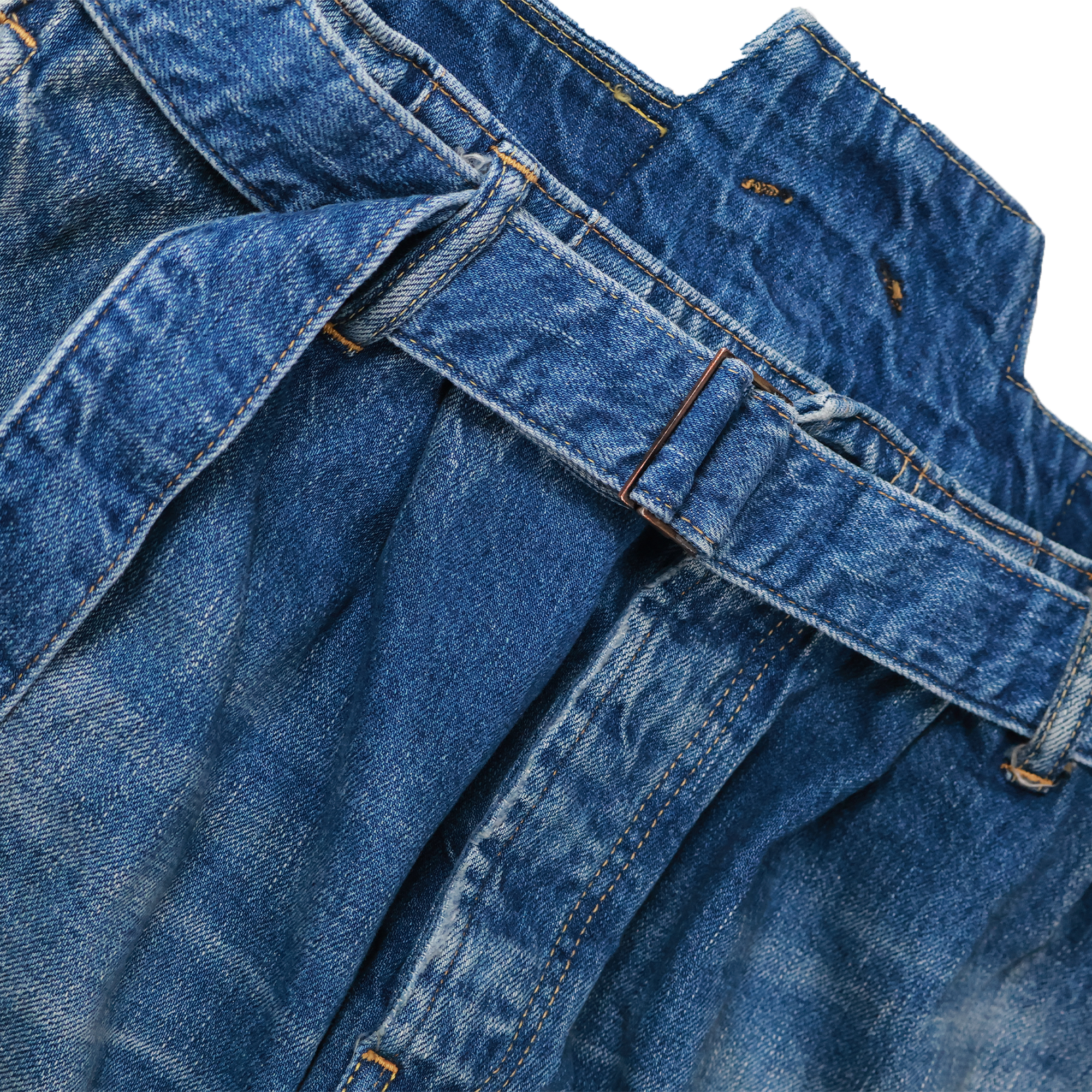 【2025SS】1001K WIde Tuck Hakama Denim KIMO NOT