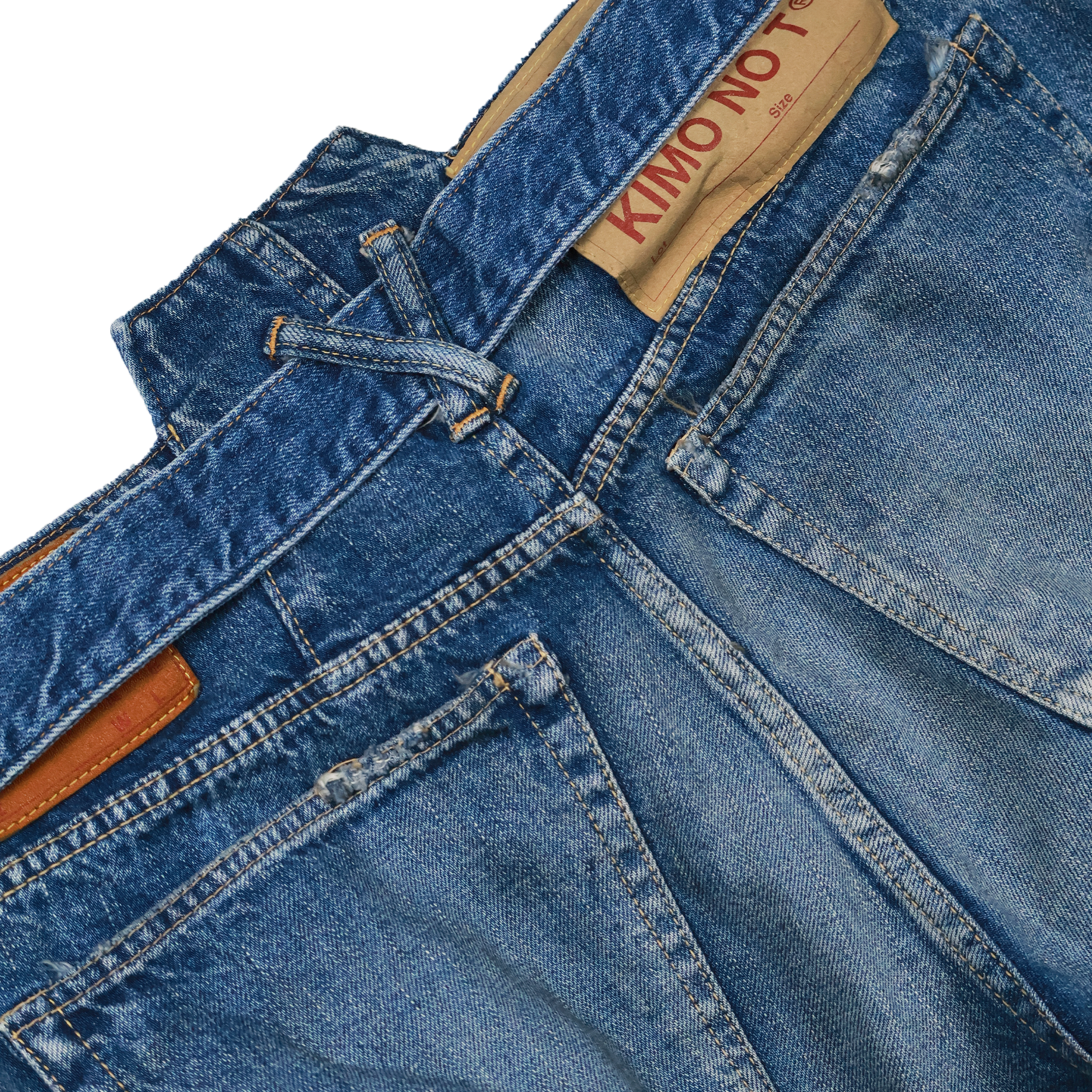 【2025SS】1001K WIde Tuck Hakama Denim KIMO NOT