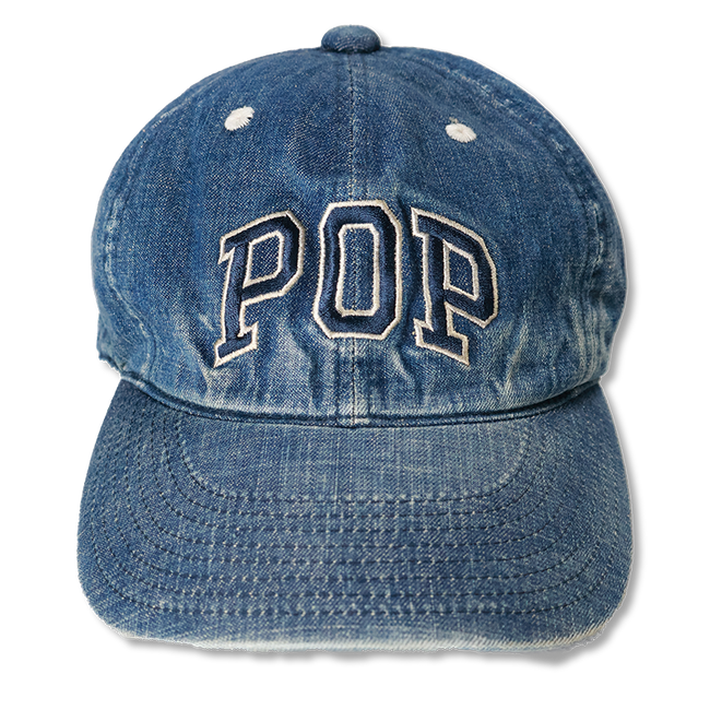 【2025AW】PTC-003HW 6Panel Denim Baseball Cap Vintage Wash