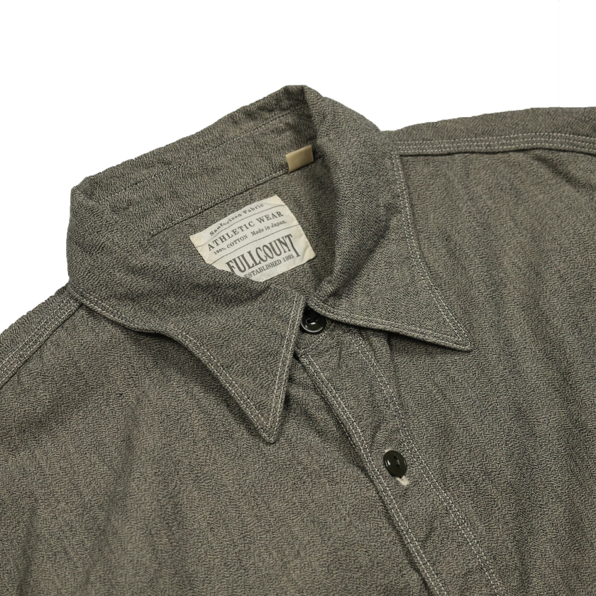 [2025SS] 4090-2 30s Triple Stitch Covert Chambray Shirt