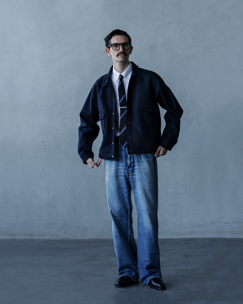 【2025AW】2041 Wool Melton Hollywood Dude Jacket