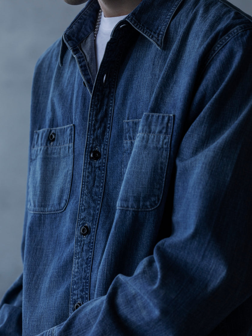 4890 DENIM WORK SHIRTS