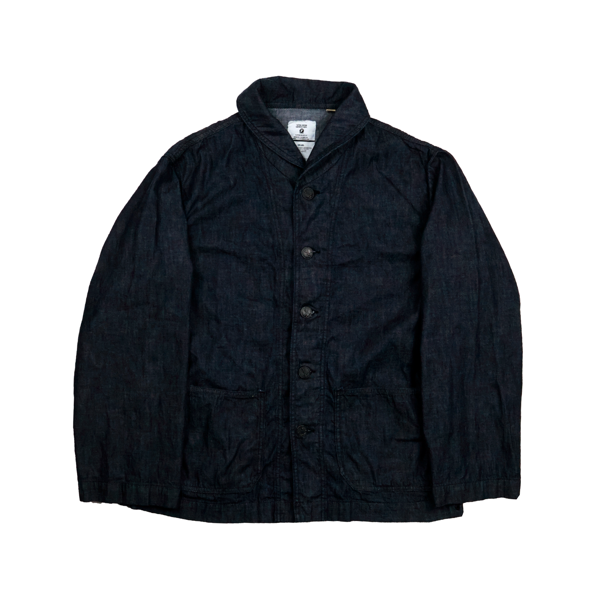 【2026SS】2052-1  USN Shawl Collar Denim Coverall