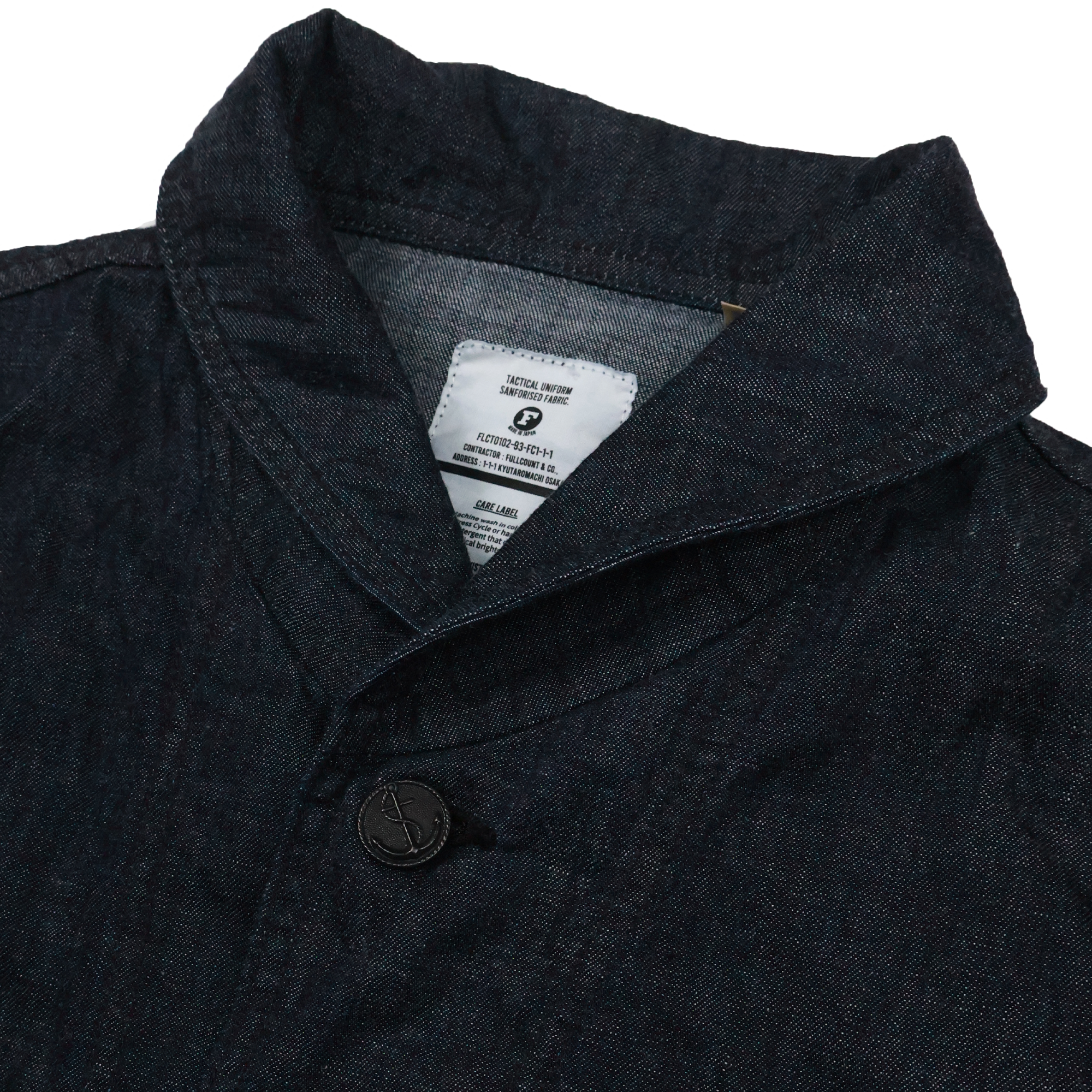 【2026SS】2052-1  USN Shawl Collar Denim Coverall