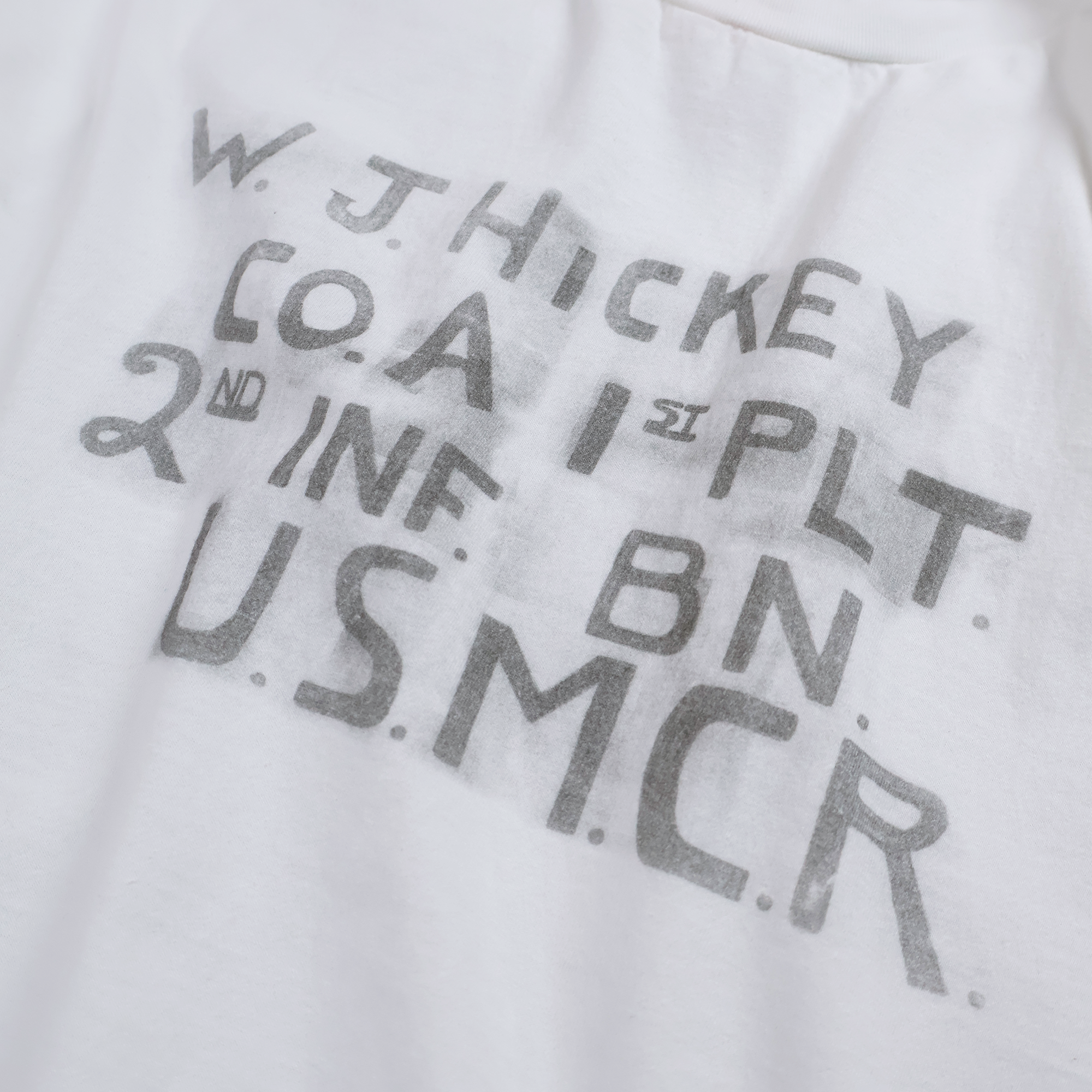 【2027SS】5507-2　Print T W.J HICKEY