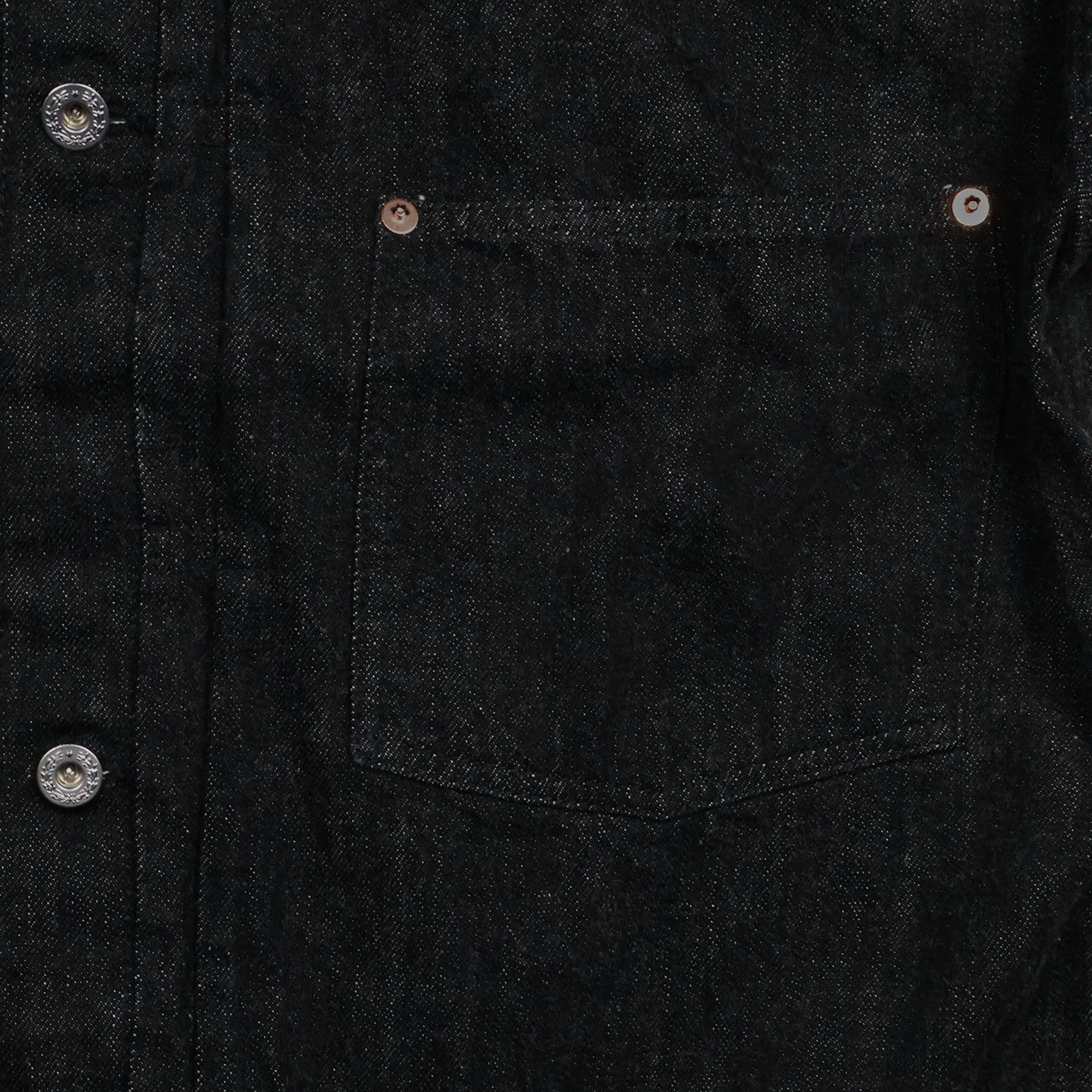 【2026SS】S2107BKSS WWII Model 11.5oz Black Denim Jacket (Raw)