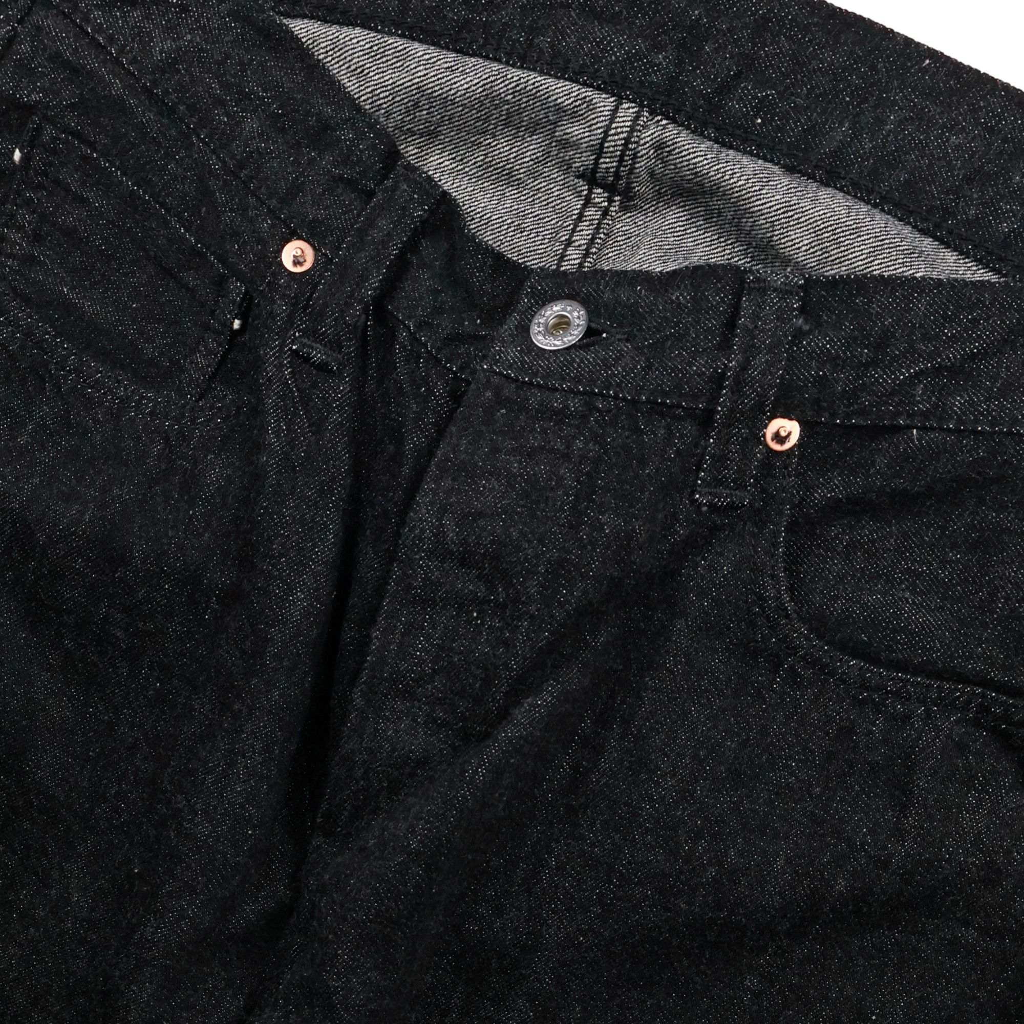 【2026SS】S0105BKSS WWII Model 11.5oz Black Denim Pants (Raw)