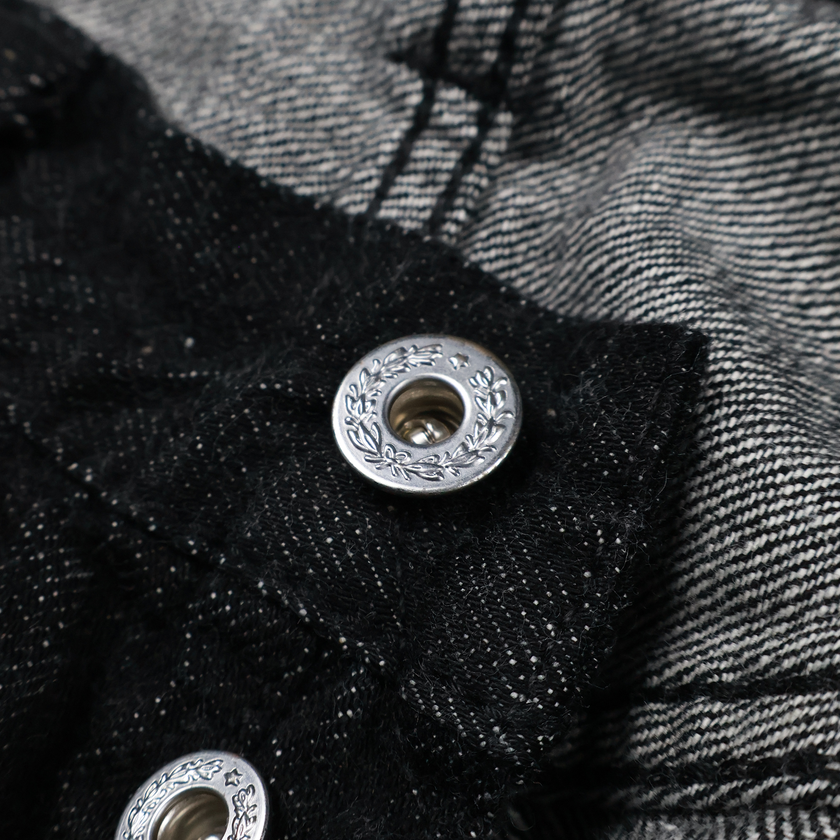 【2026SS】S0105BKSS WWII Model 11.5oz Black Denim Pants (Raw)