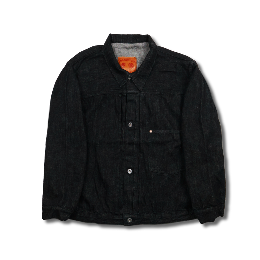 【2026SS】S2107BKSS WWII Model 11.5oz Black Denim Jacket (Raw)