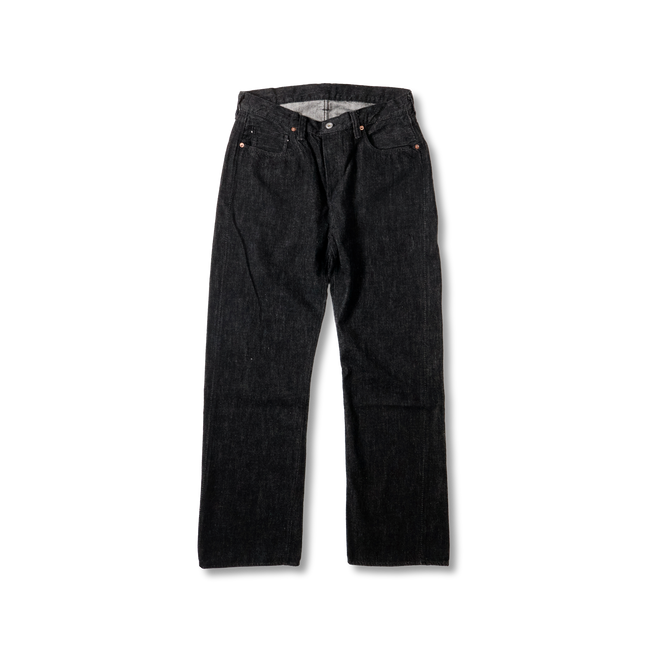 【2026SS】S0105BKSS WWII Model 11.5oz Black Denim Pants (Raw)