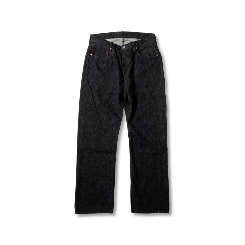 【2026SS】S0105BKSS WWII Model 11.5oz Black Denim Pants (Raw)