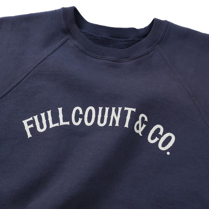 【2027SS】3776-2 Print Raglan  Sweatshirt FULLCOUNT＆CO