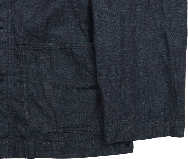 【2026SS】2052-1  USN Shawl Collar Denim Coverall