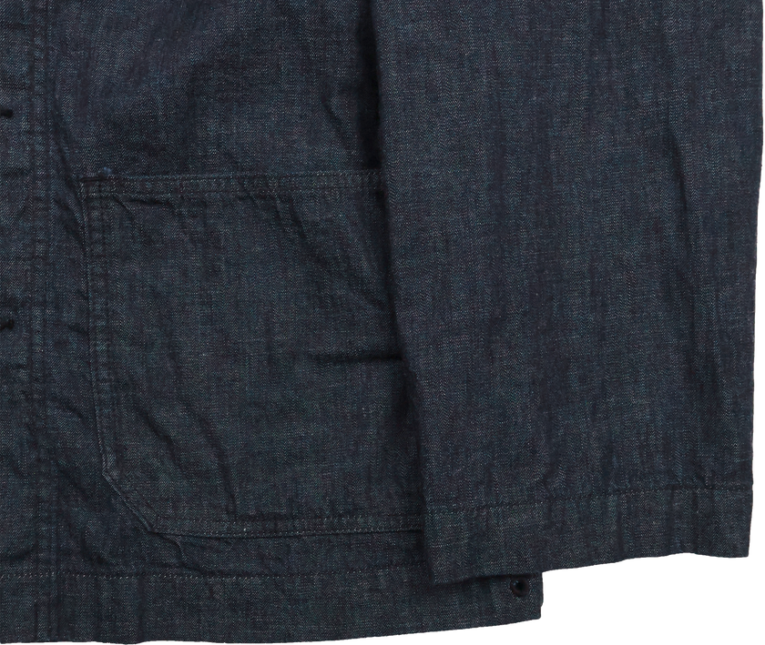 【2026SS】2052-1  USN Shawl Collar Denim Coverall