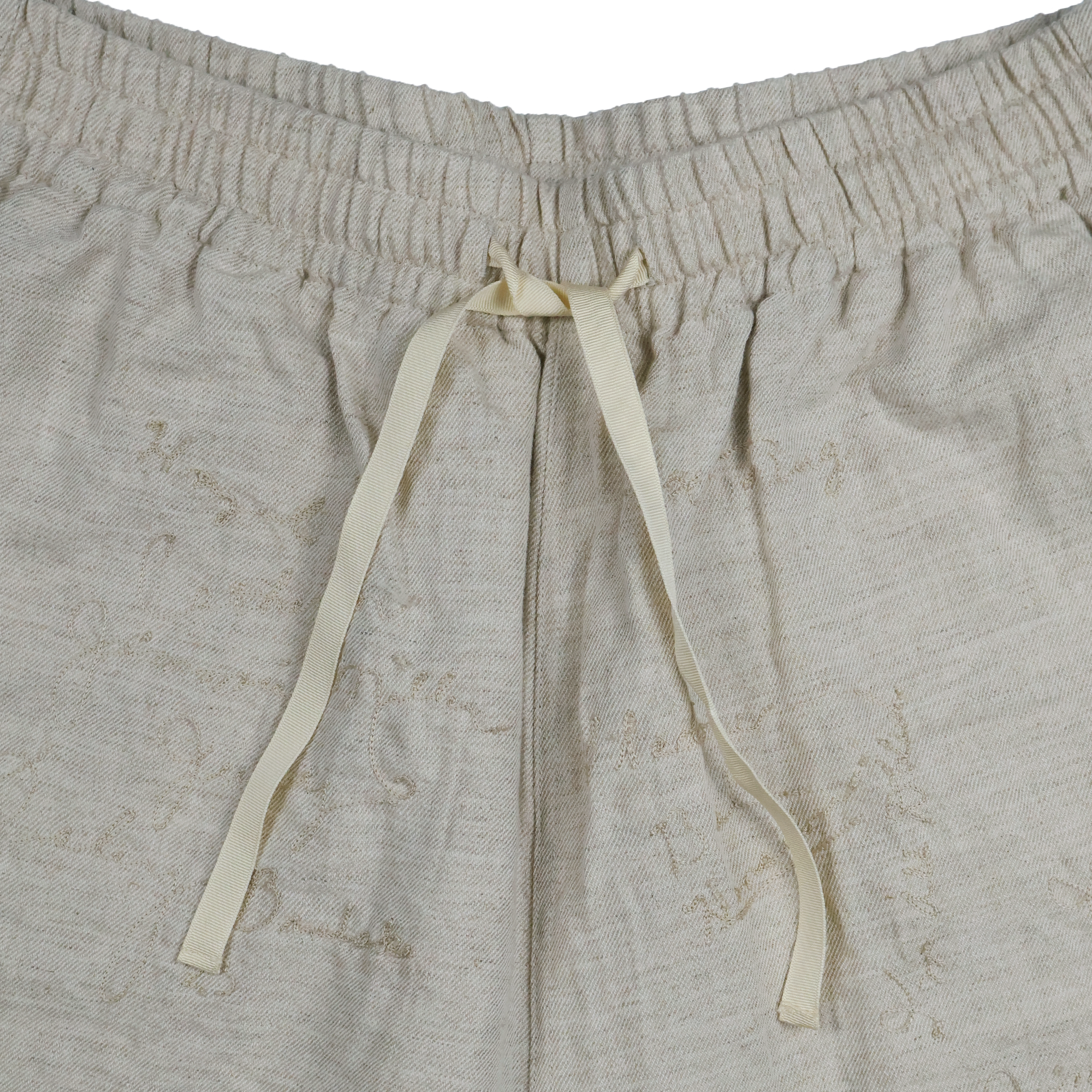 【2026SS】1143-1 Embroidery Signature Resort Shorts