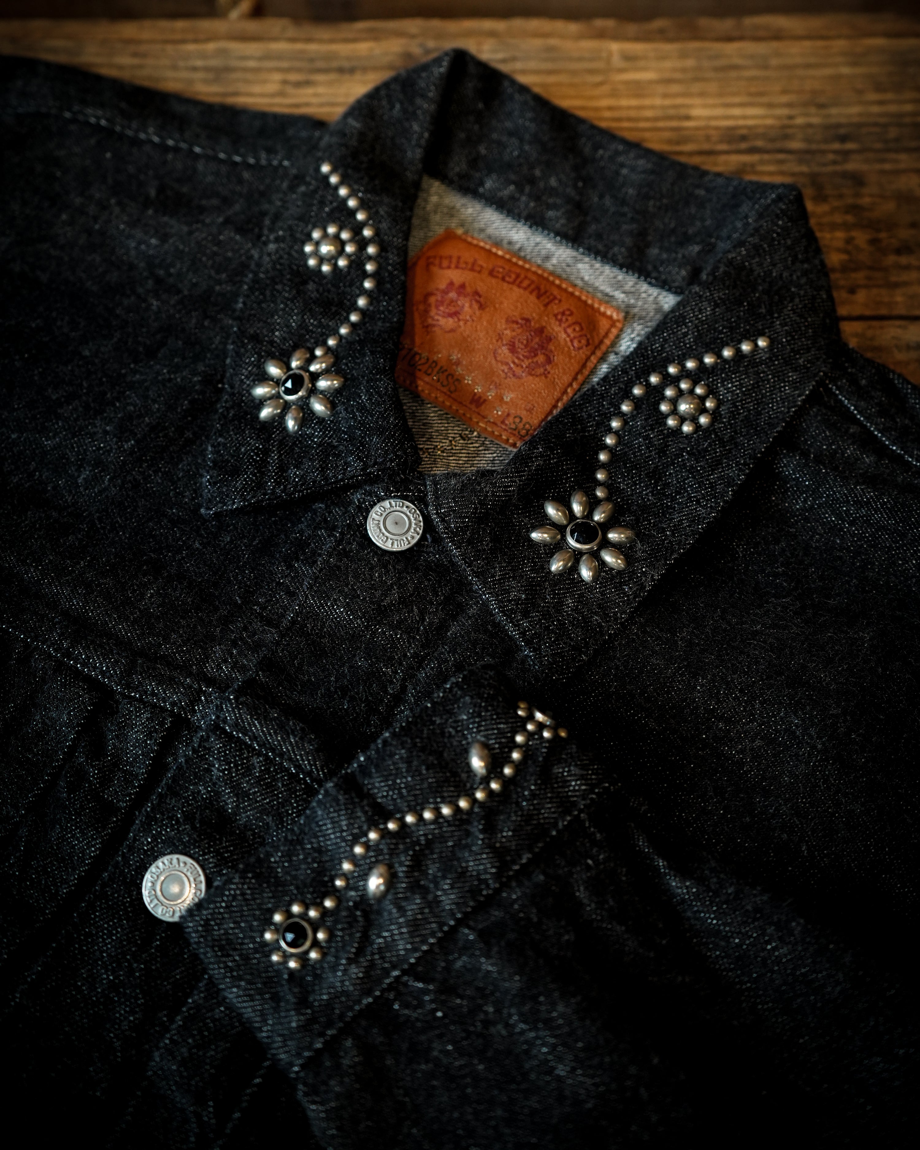 【26AW】2102BKSS-HTC Type 2 On Studs by Zip Stevenson HTC
